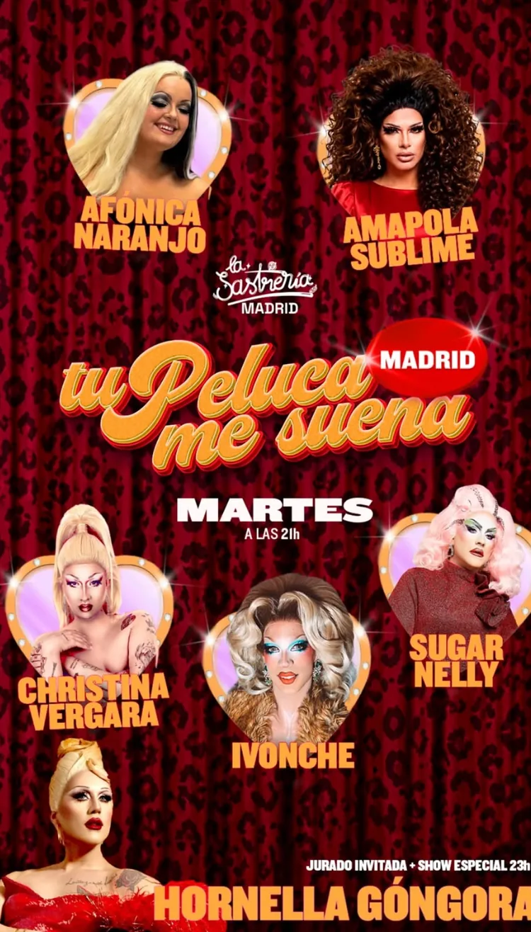 Cartel de Tu Peluca Me Suena con artistas invitadas